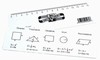 Měřítko 15cm vzorce matematika